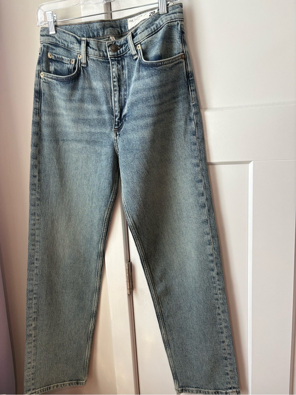 Rag & Bone Harlow Mid Rise Ankle Straight Size 28 New - Picture 2 of 11